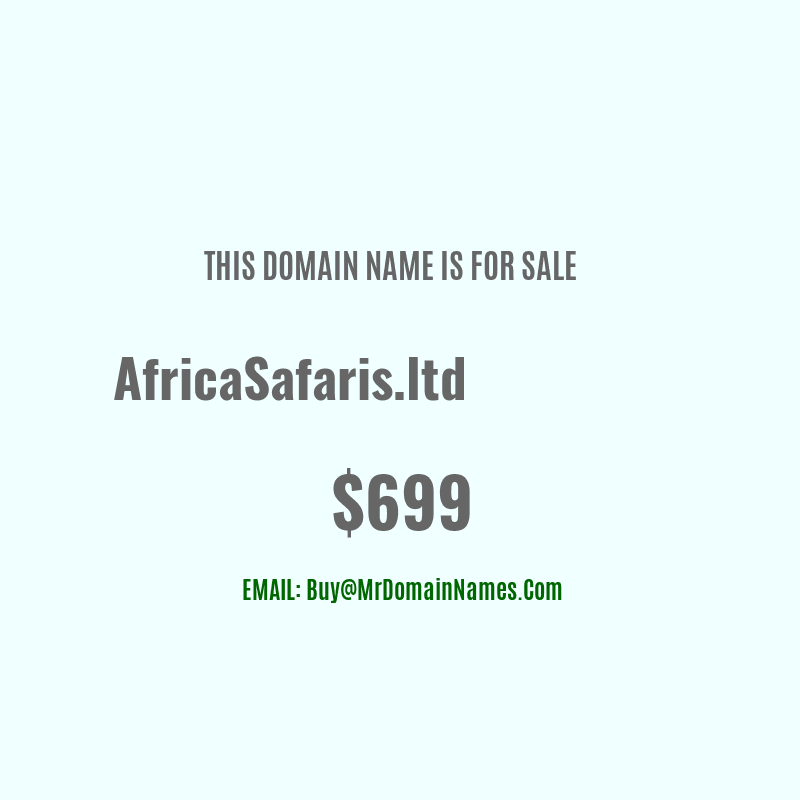 Domain: AfricaSafaris.ltd Is For Sale