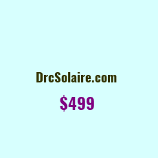 Domain Name: DrcSolaire.com For Sale: $199