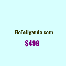 Domain Name: GoToUganda.com For Sale: $299