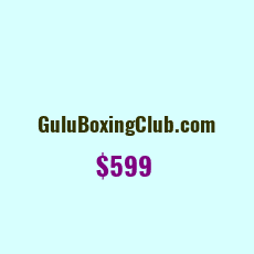 Domain Name: GuluBoxingClub.com For Sale: $999