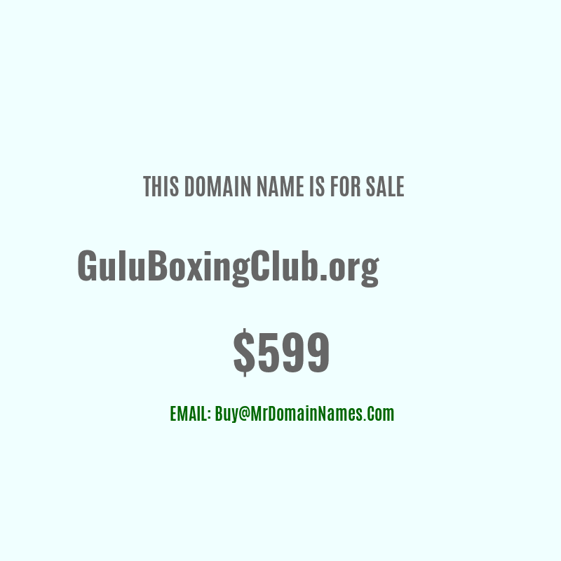 Domain: GuluBoxingClub.org Is For Sale