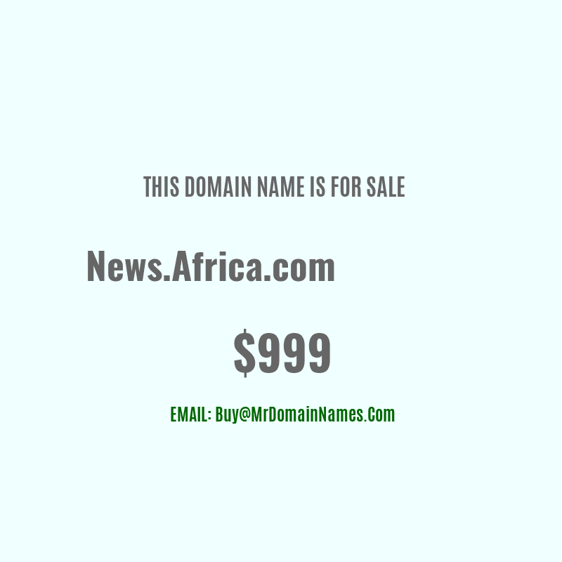 Domain: News.Africa.com Is For Sale