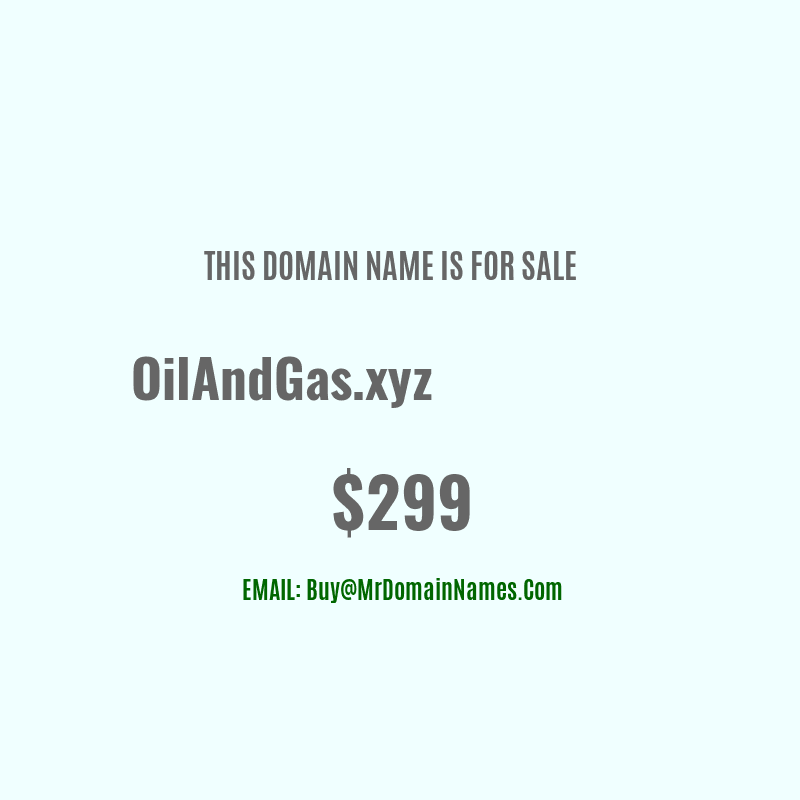 Domain: OilAndGas.xyz Is For Sale