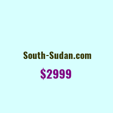 Domain Name: South-Sudan.com For Sale: $999