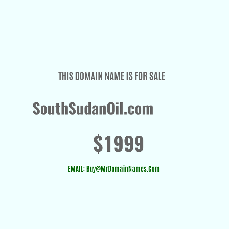 Domain: SouthSudanOil.com Is For Sale