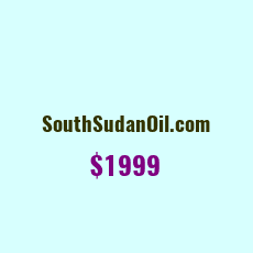 Domain Name: SouthSudanOil.com For Sale: $2999