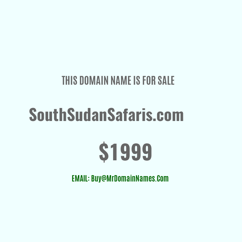 Domain: SouthSudanSafaris.com Is For Sale