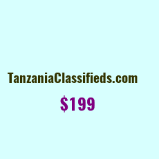 Domain Name: TanzaniaClassifieds.com For Sale: $299