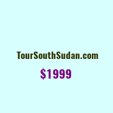 Domain Name: TourSouthSudan.com For Sale: $1999