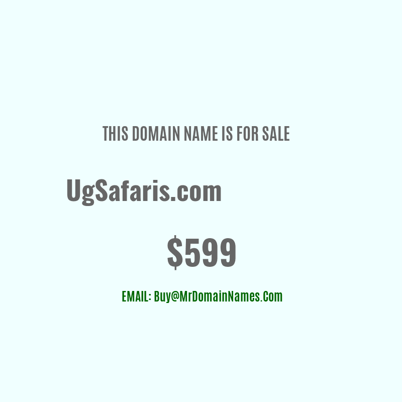Domain: UgSafaris.com Is For Sale
