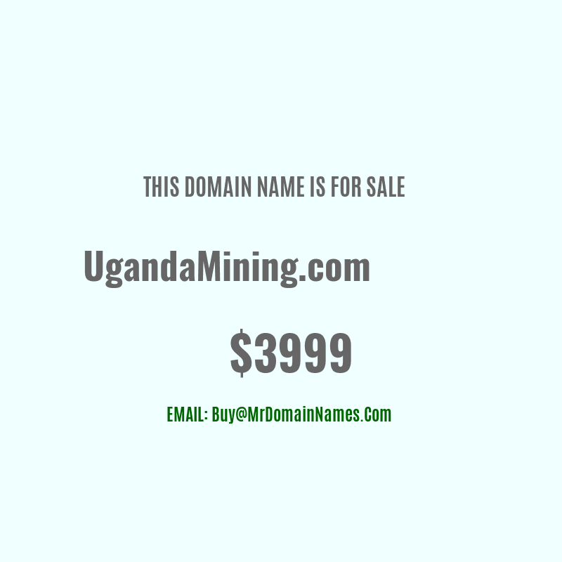 Domain: UgandaMining.com Is For Sale
